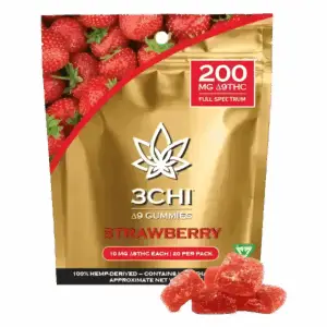 Delta 9 THC Gummies - Strawberry