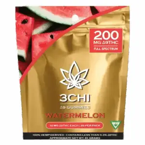 Delta 9 THC Gummies - Watermelon