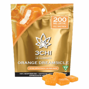 Delta 9 THC Gummies - Orange Dreamsicle