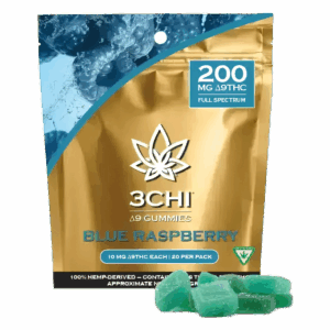 Delta 9 THC Gummies - Blue Raspberry